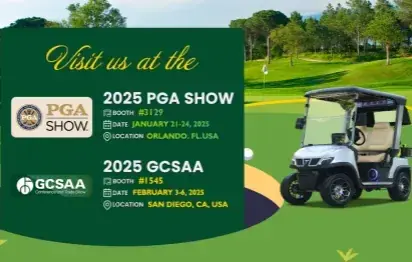 TARA Personal Transportation Vehicles to Showcase Innovations at 2025 PGA and GCSAA Exhibitions