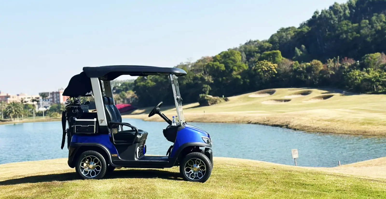 Tara Spirit Plus Golf Cart on Course – Perfect Size for Style and Performance