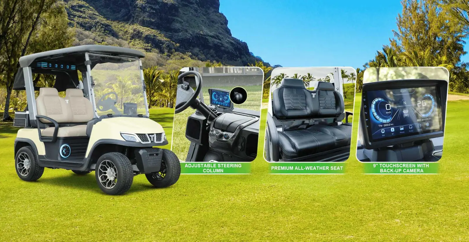 TARA Personal Transportation Vehicles with Speakers