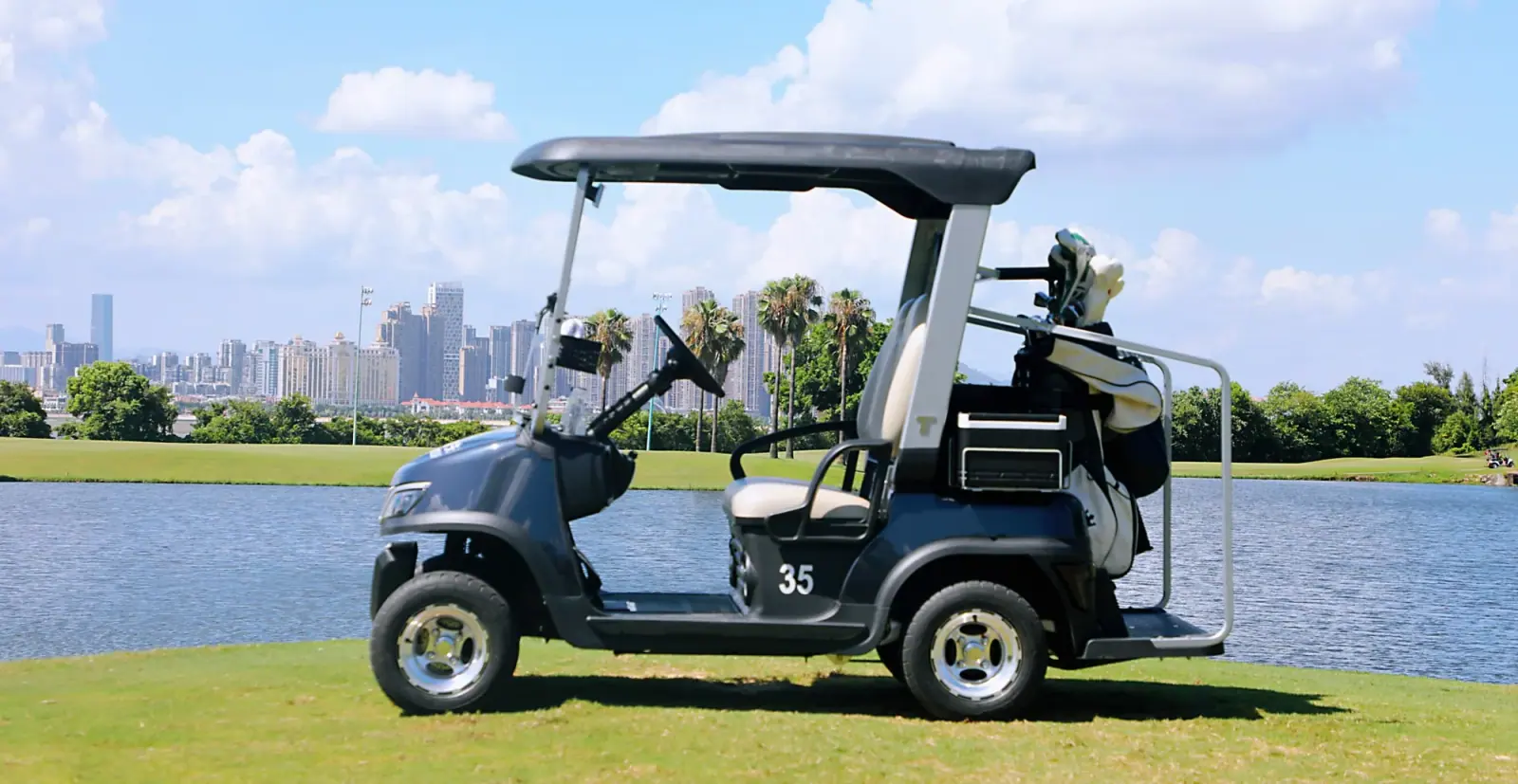 TARA Personal Transportation Vehicles on 18 Hole Golf Course