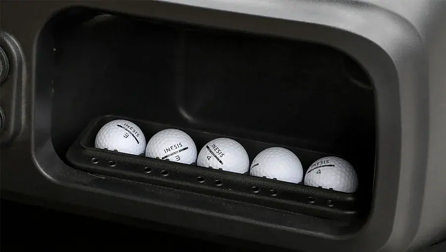 Tara STORAGE COMPARTMENT WITH GOLF BALL & TEE HOLDER