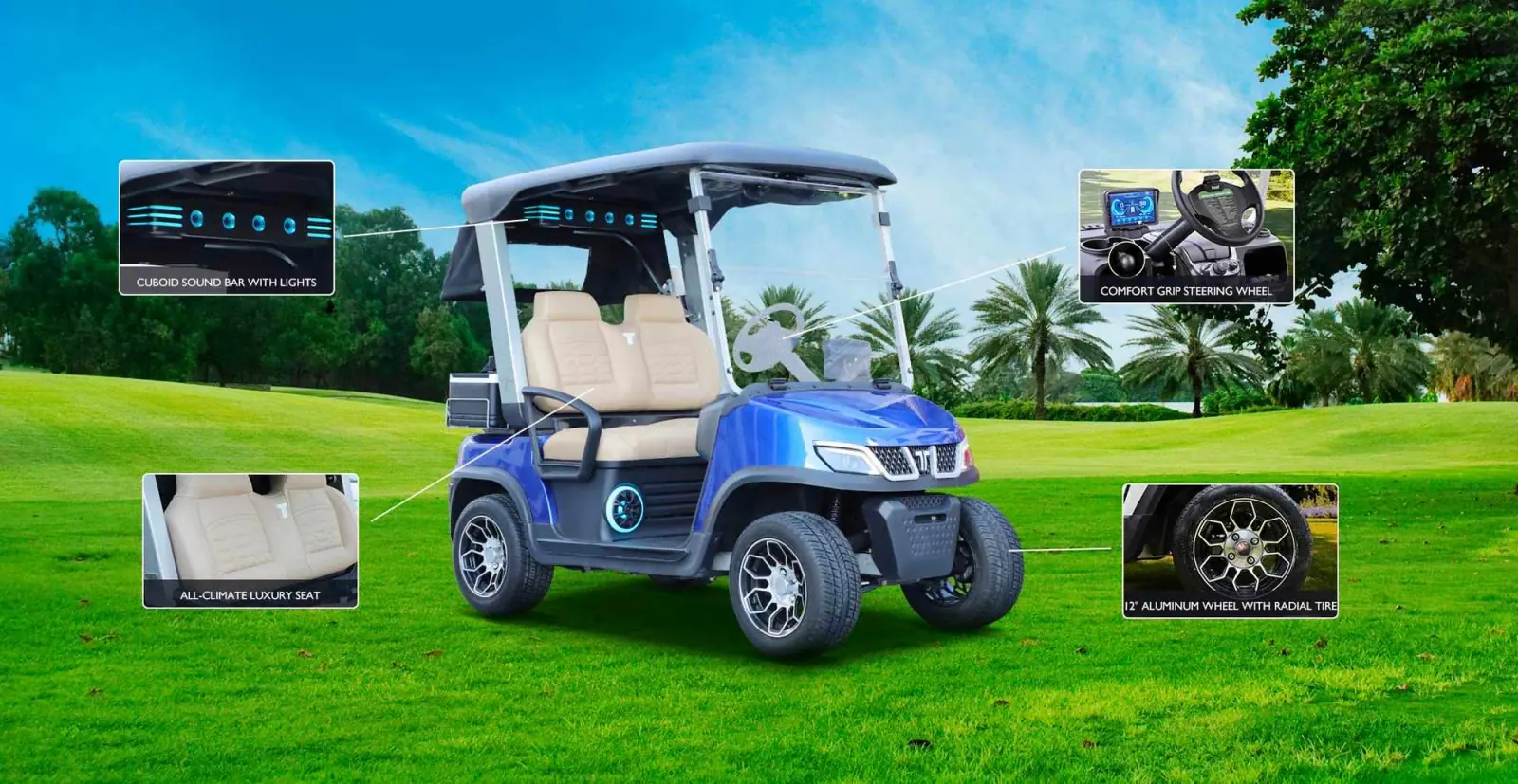 TARA Good Golf Carts – Electric Vehicles for Golf Courses