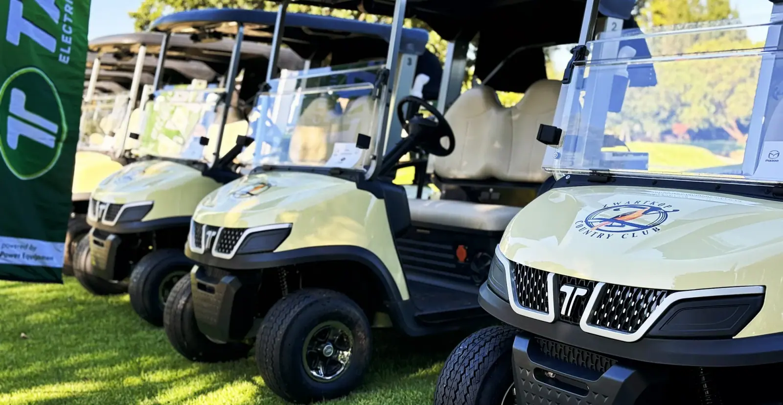 TARA Personal Transportation Vehicles Fleet at a Luxury Golf Club