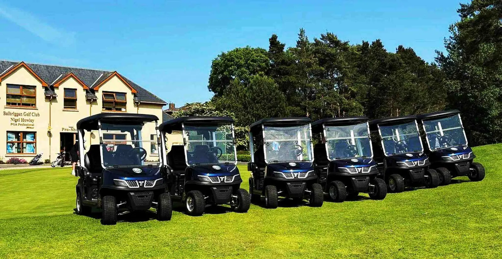 Tara Electric Golf Cart Operating on Golf Course
