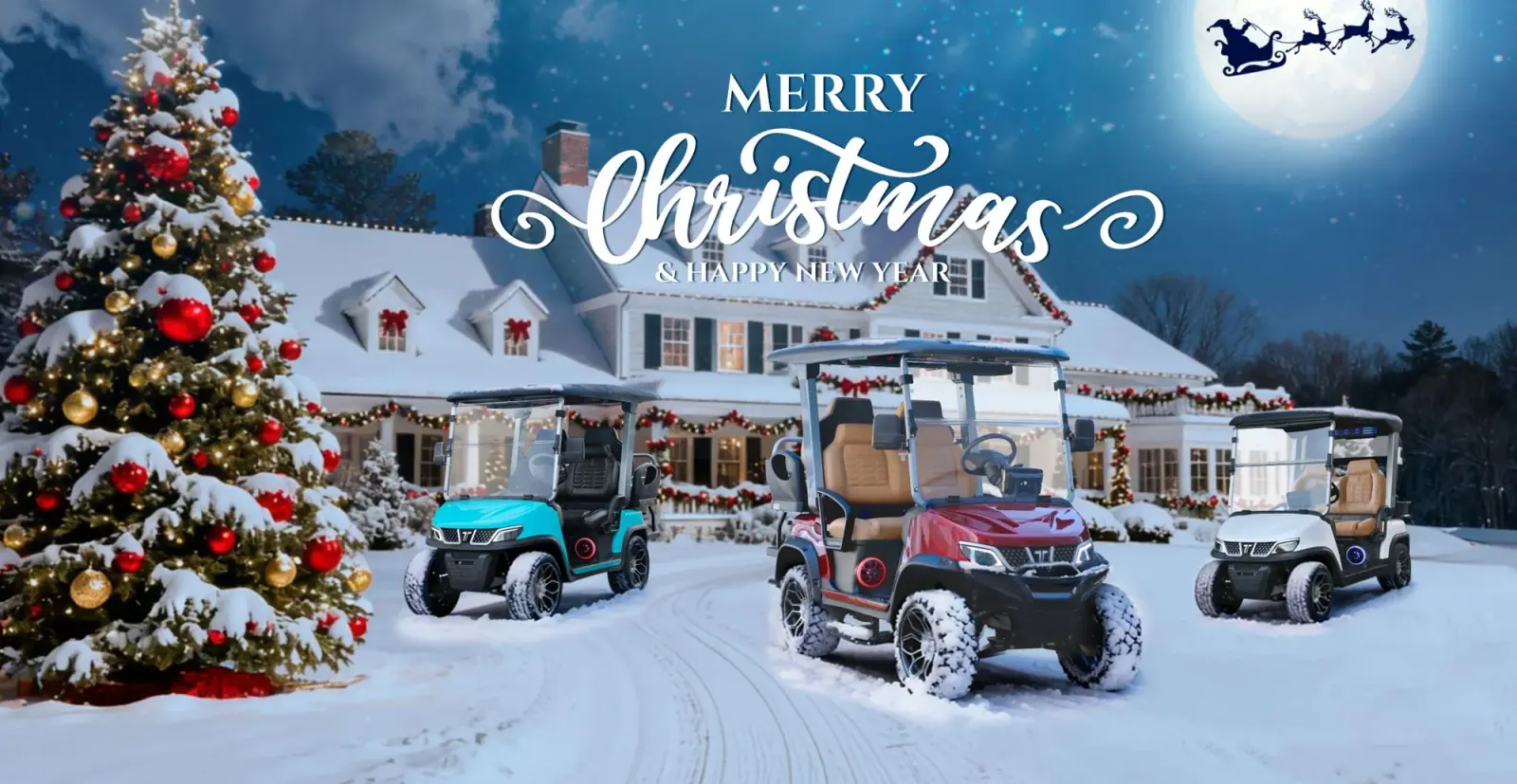TARA Personal Transportation Vehicles Celebrate Christmas 2025
