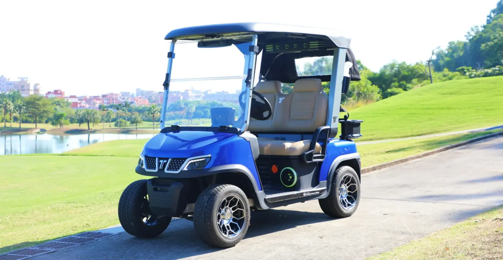Tara 4x4 Electric Golf Cart on the Course